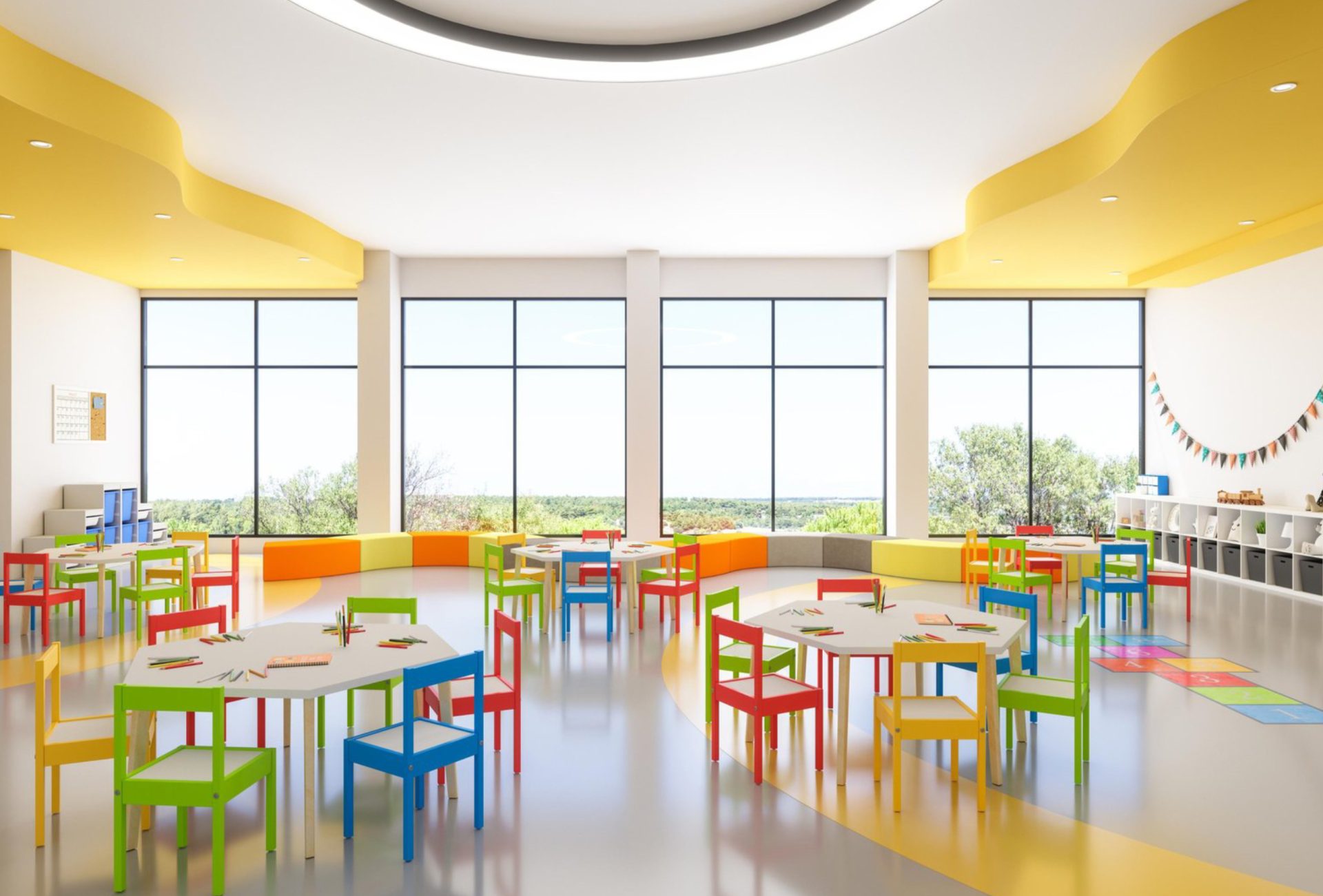 Durable and Safe Paints for Educational Facilities