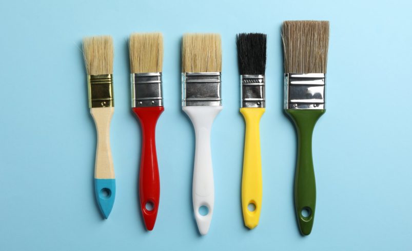 How to Clean Paint Brushes and Tools Properly