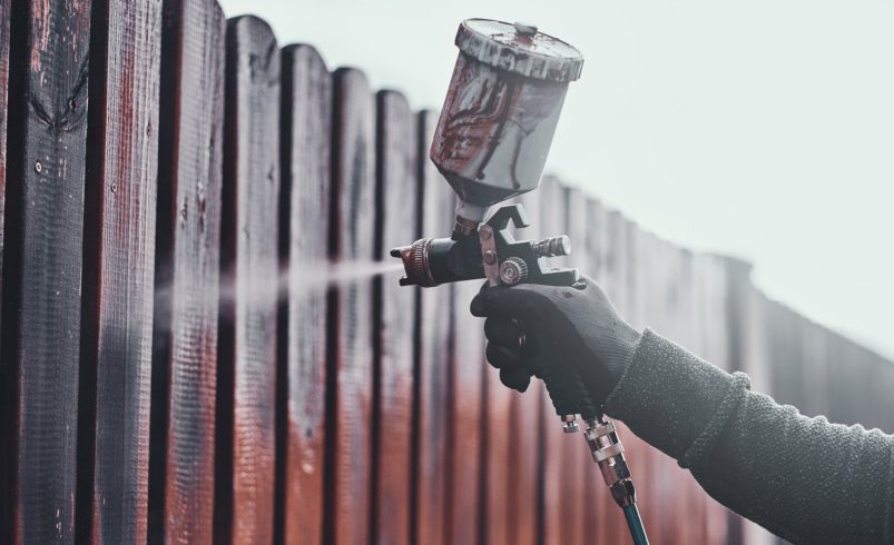 How to Prep and Paint Wooden Fences