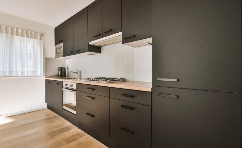 Resurfacing Cabinets for a Modern Finish