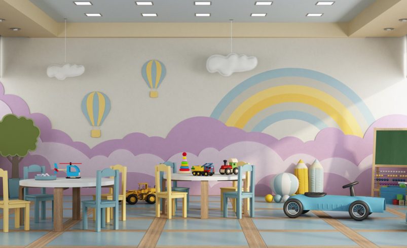 School Painting Ideas for Classrooms and Common Areas