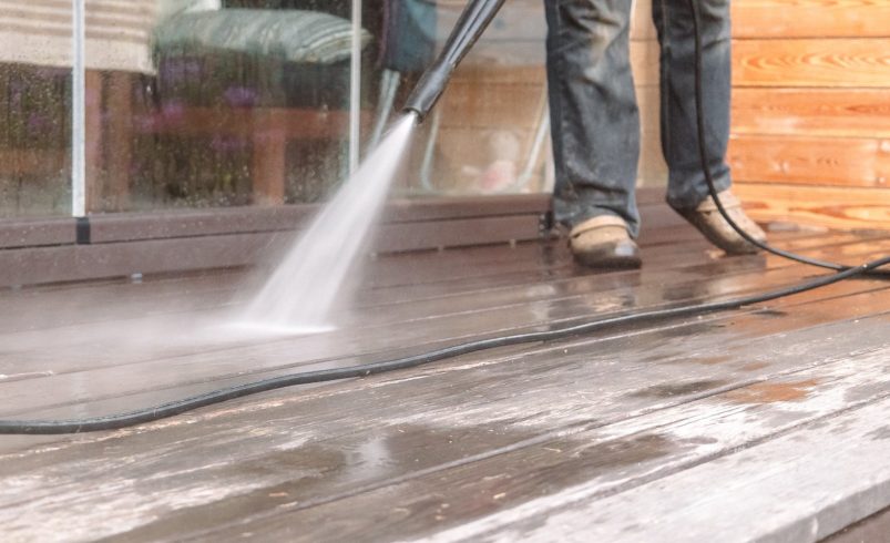 Why Pressure Washing Is Key Before Staining Decks